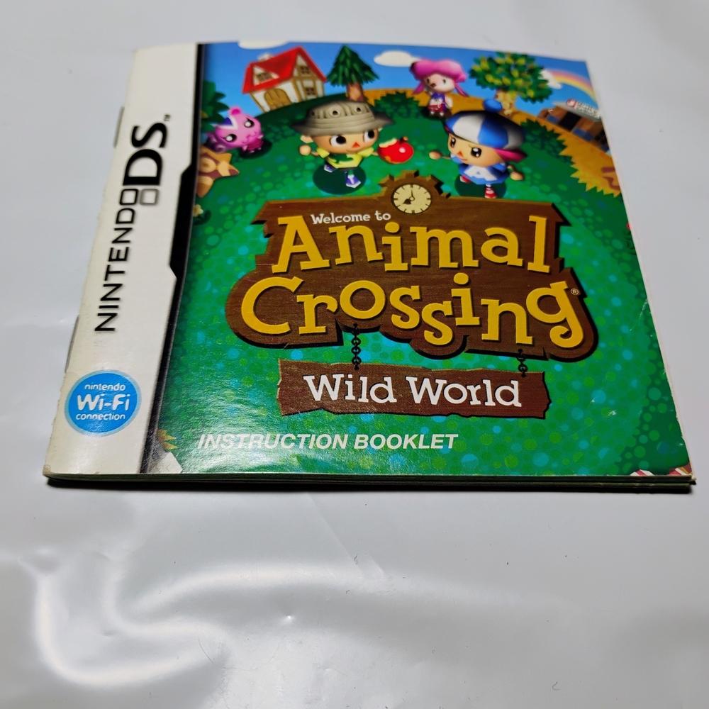 Nintendo Animal Crossing: Wild World - Instruction Booklet